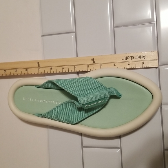 Stella McCartney Air Slides Flip Flops Platform Puffy Like New - Picture 12 of 13